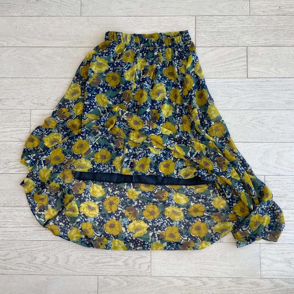 Cherrykoko floral midi skirt - Picture 5 of 7